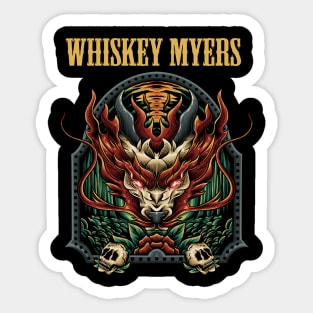 WHISKEY MYERS BAND Sticker